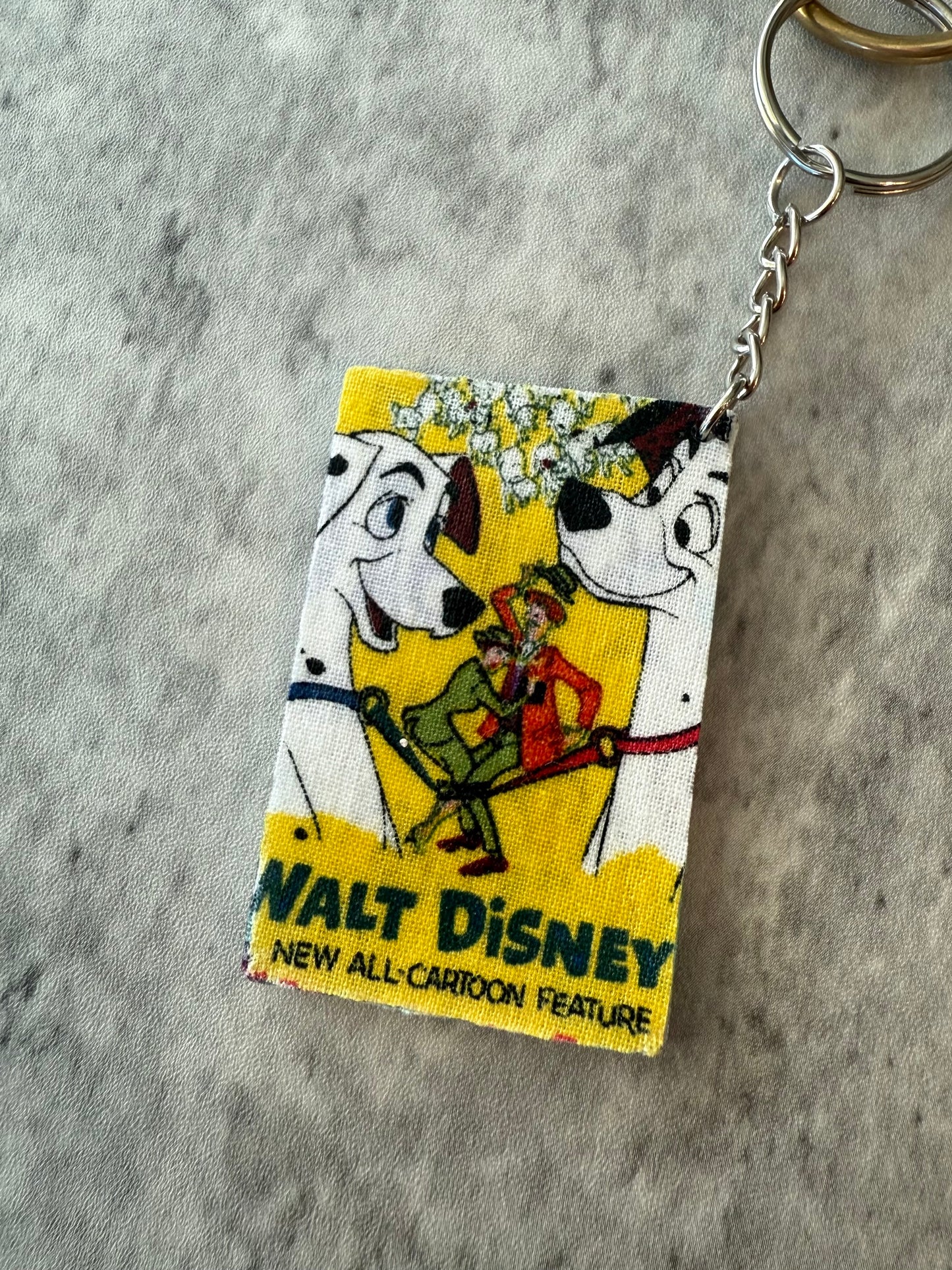 Alice Dalmatians acrylic keychain bag charm