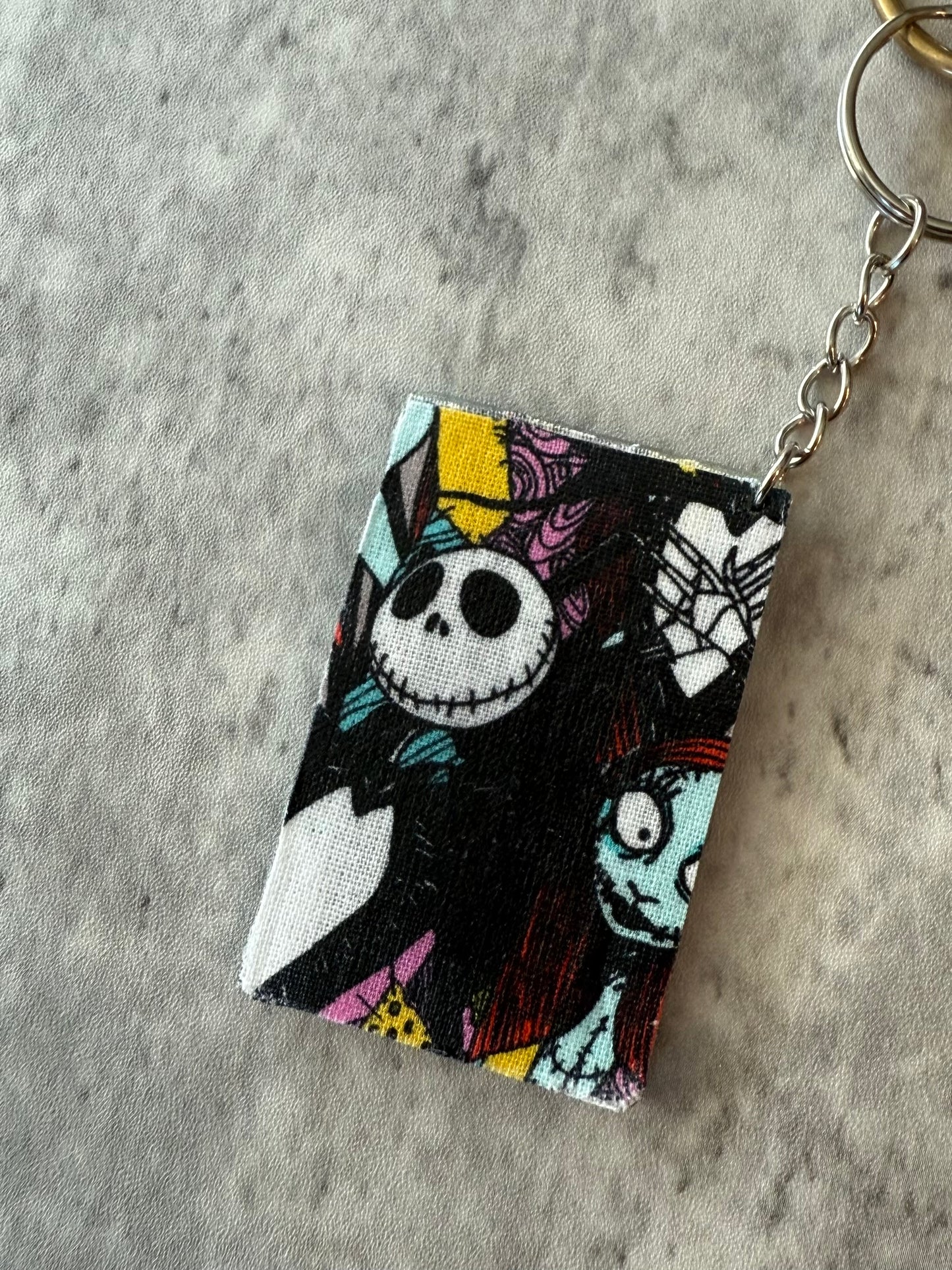 Jack skellington acrylic keychain bag charm