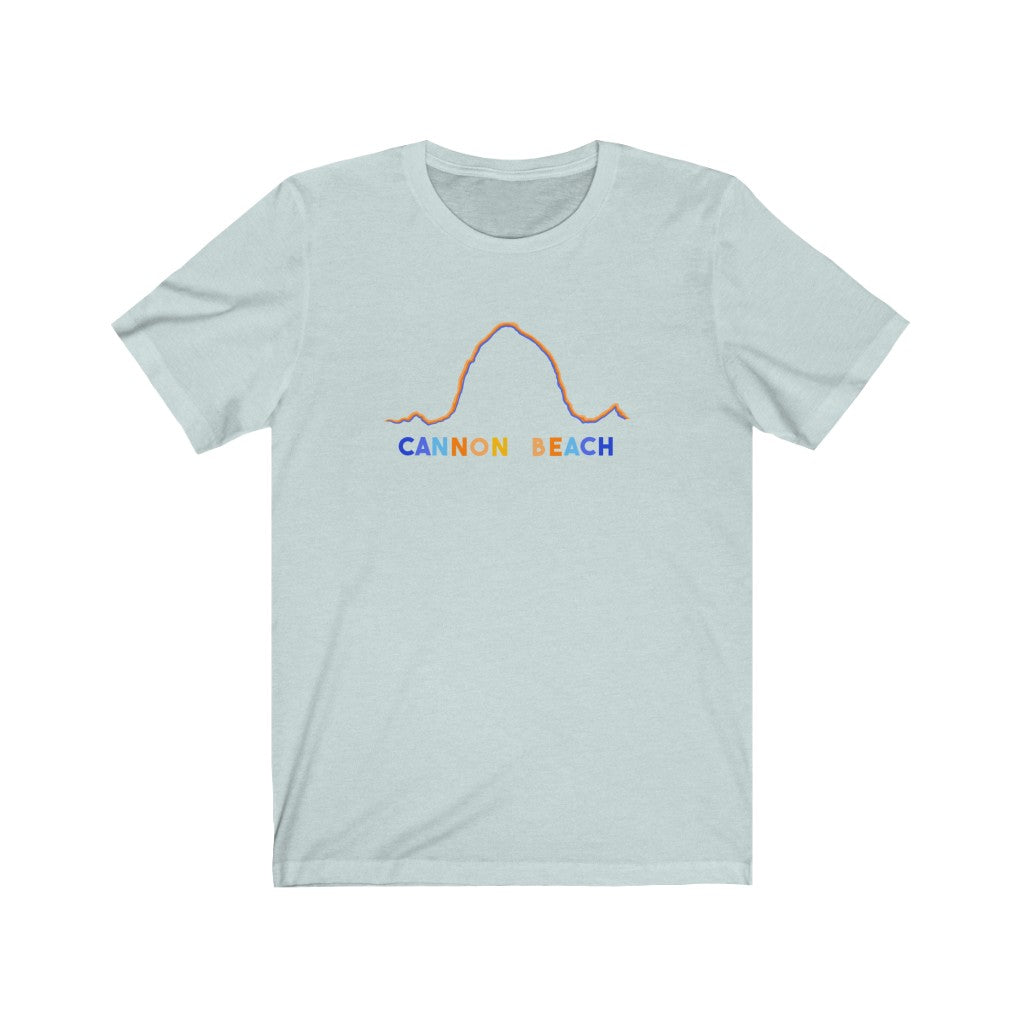 Cannon beach Unisex Jersey Short Sleeve Tee shirt