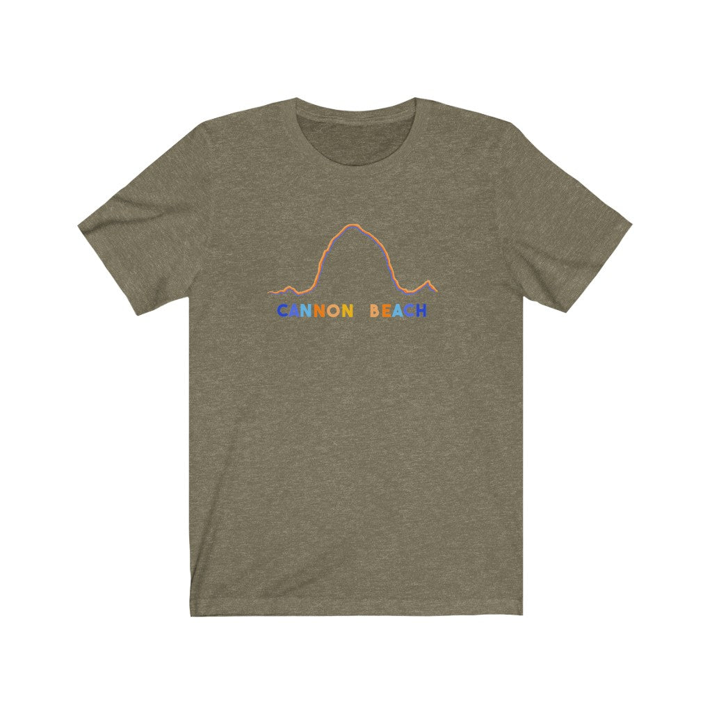 Cannon beach Unisex Jersey Short Sleeve Tee shirt