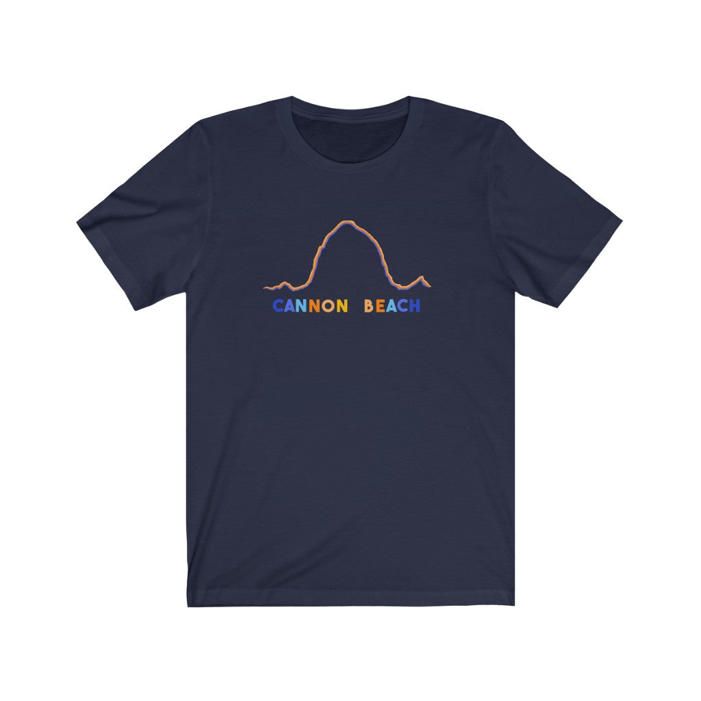 Cannon beach Unisex Jersey Short Sleeve Tee shirt