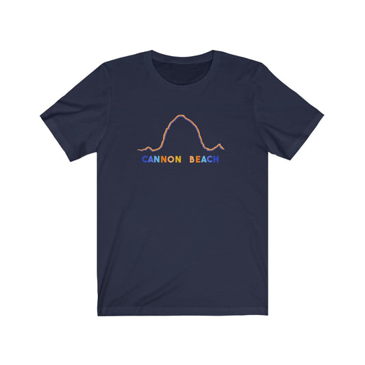 Cannon beach Unisex Jersey Short Sleeve Tee shirt