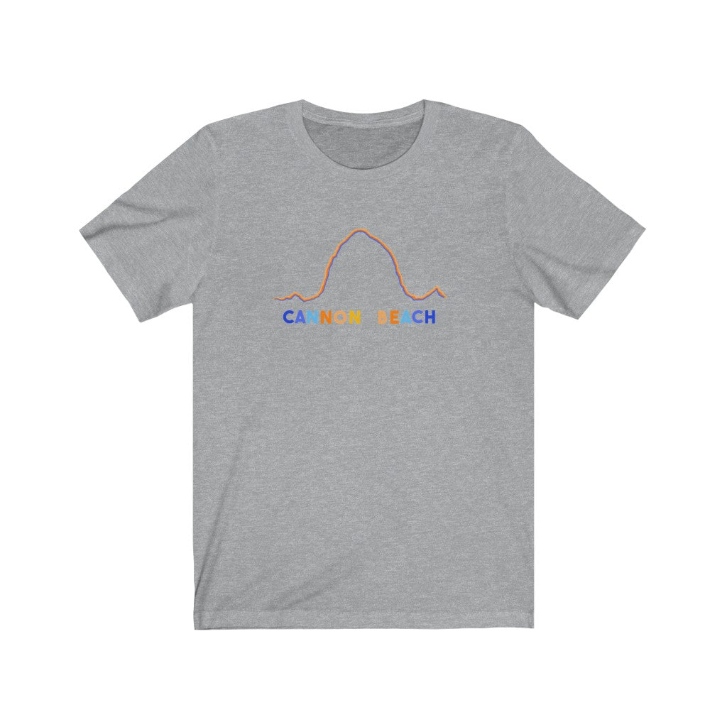 Cannon beach Unisex Jersey Short Sleeve Tee shirt