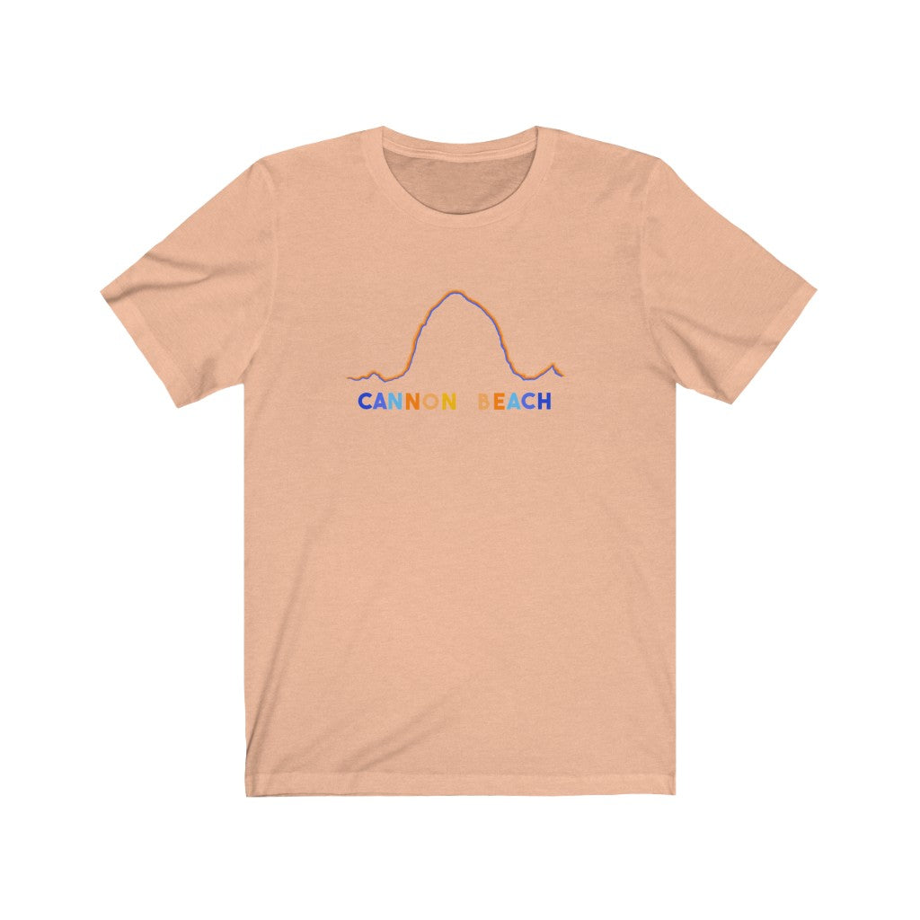 Cannon beach Unisex Jersey Short Sleeve Tee shirt