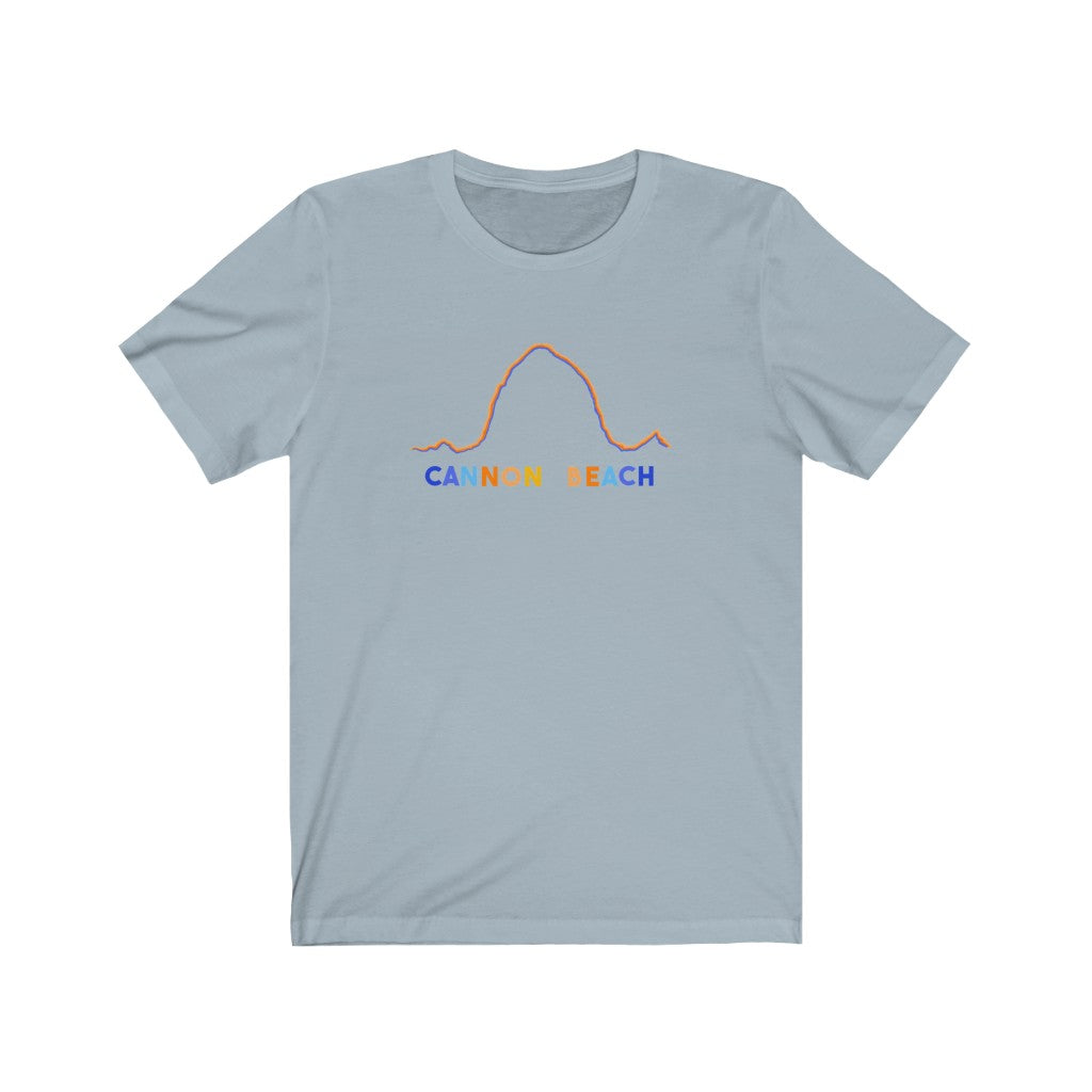 Cannon beach Unisex Jersey Short Sleeve Tee shirt