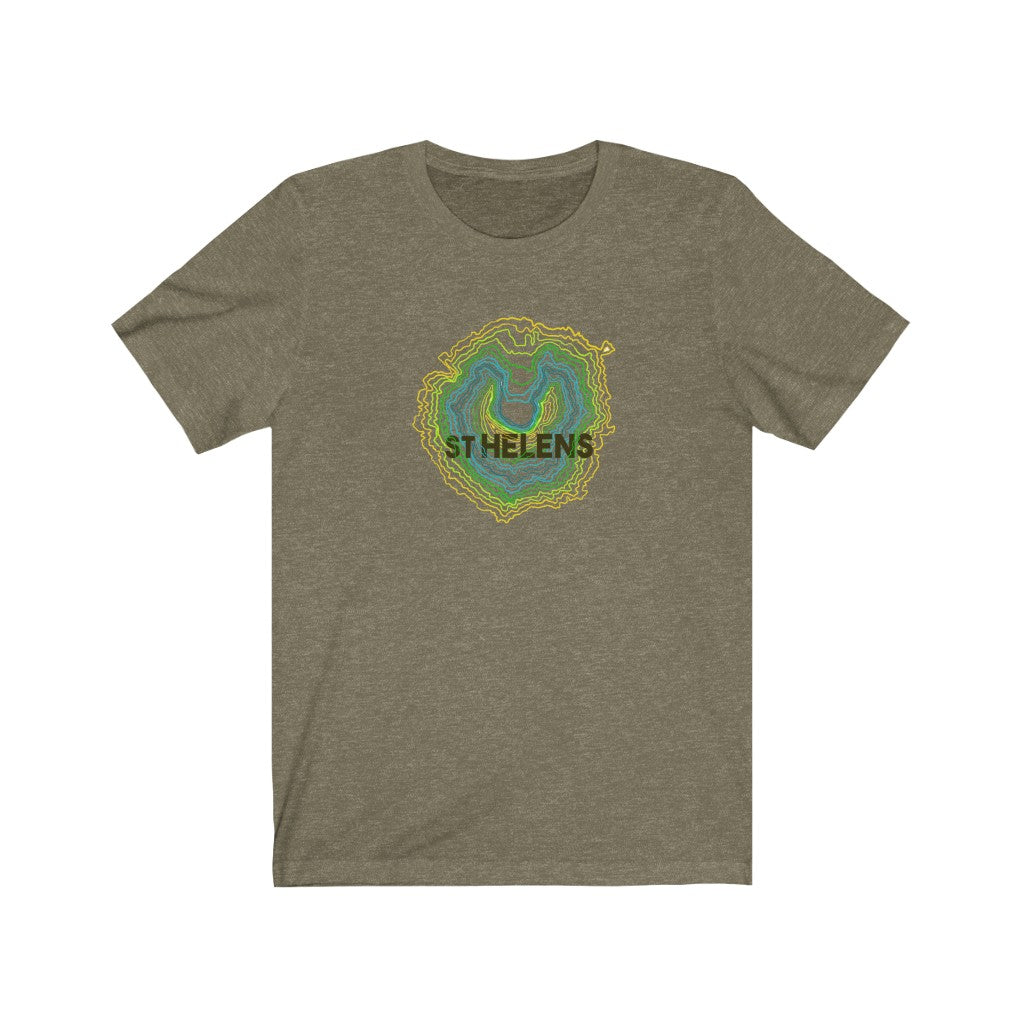 Mt St. Helens Unisex Jersey Short Sleeve Tee shirt
