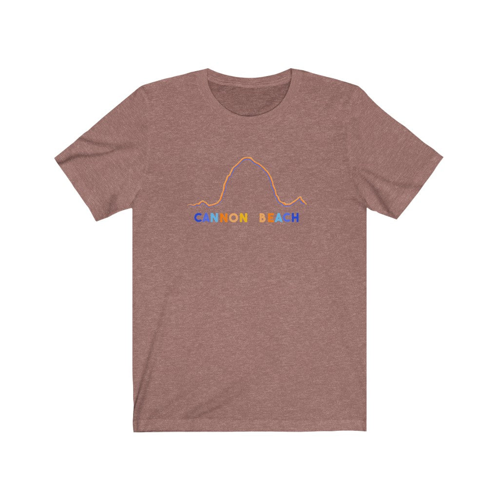 Cannon beach Unisex Jersey Short Sleeve Tee shirt