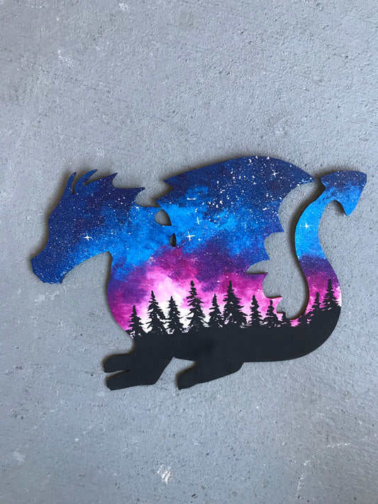 Dragon galaxy painting