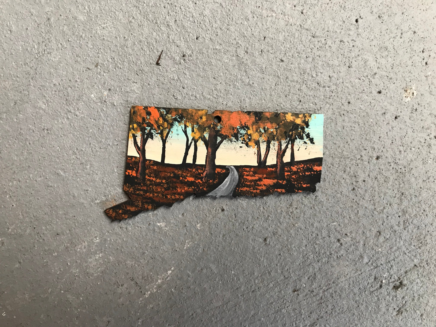 Connecticut Christmas ornament