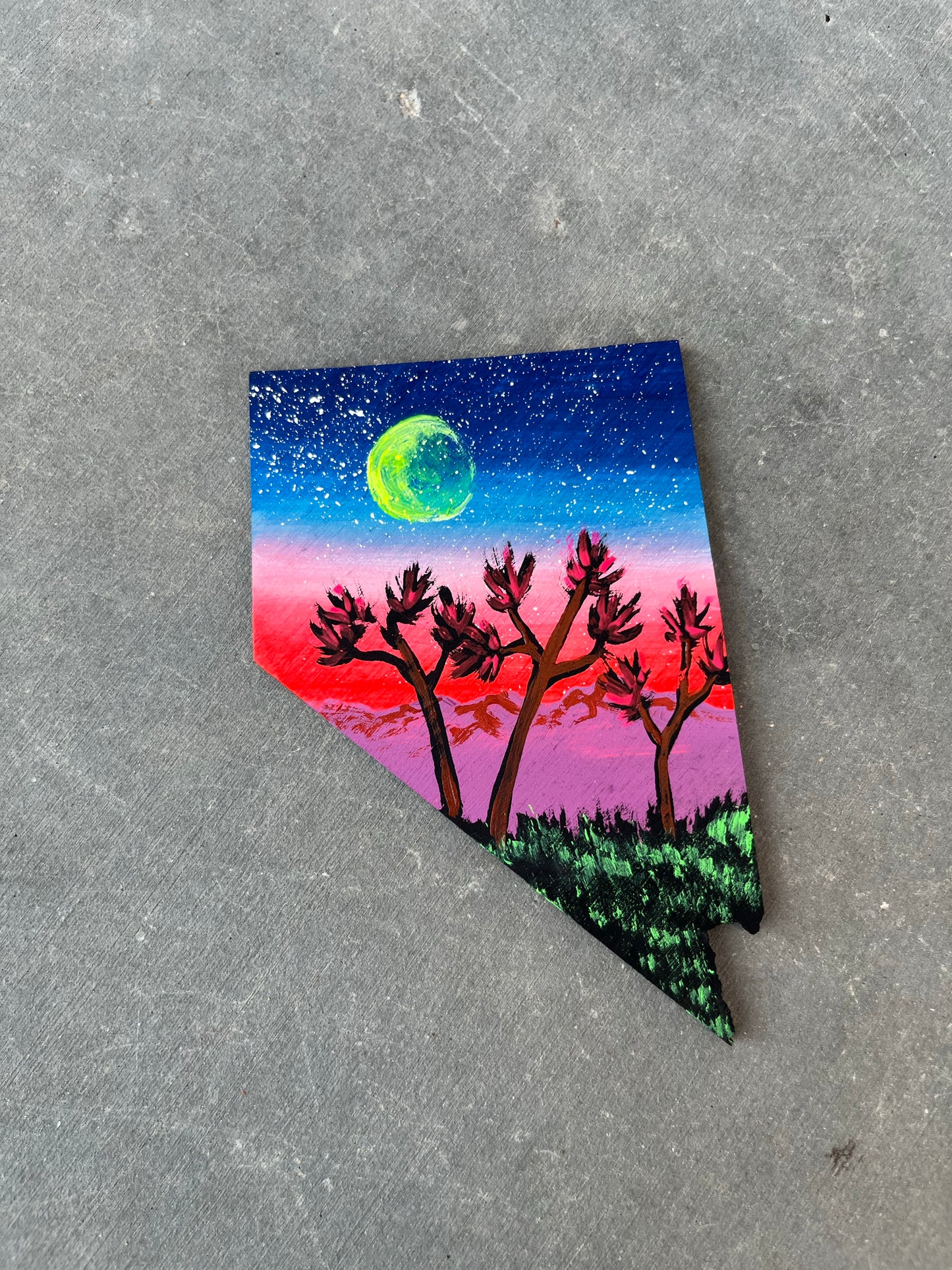 Nevada Joshua tree lights ornament