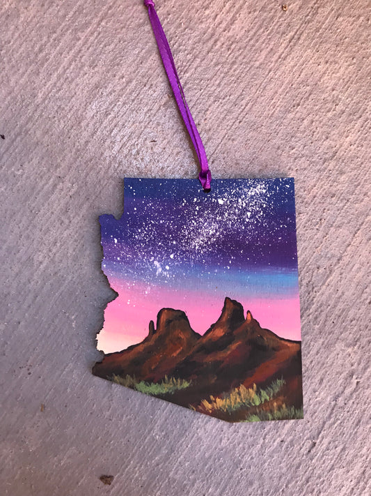 Arizona monument valley ornament