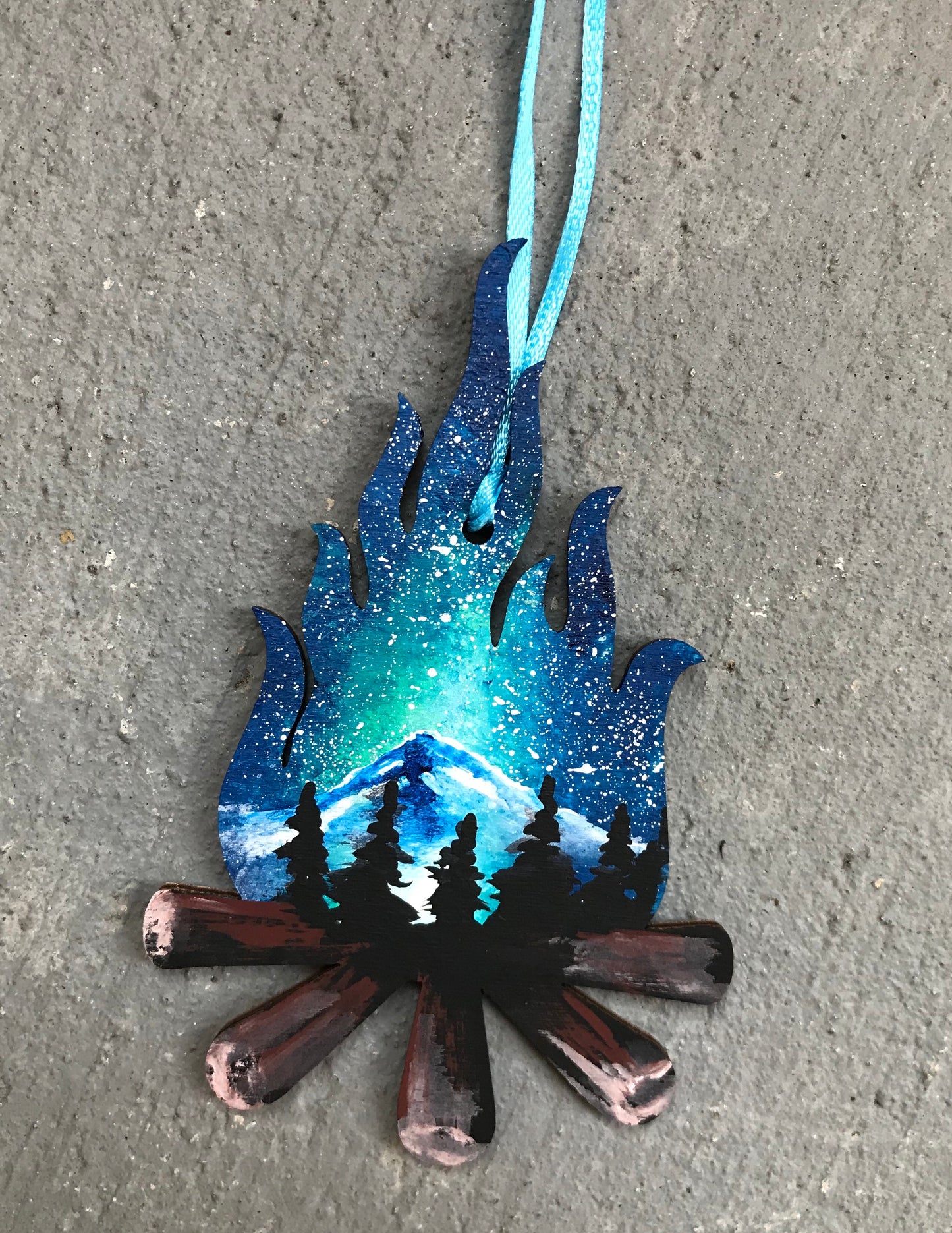 Campfire ornament bonfire