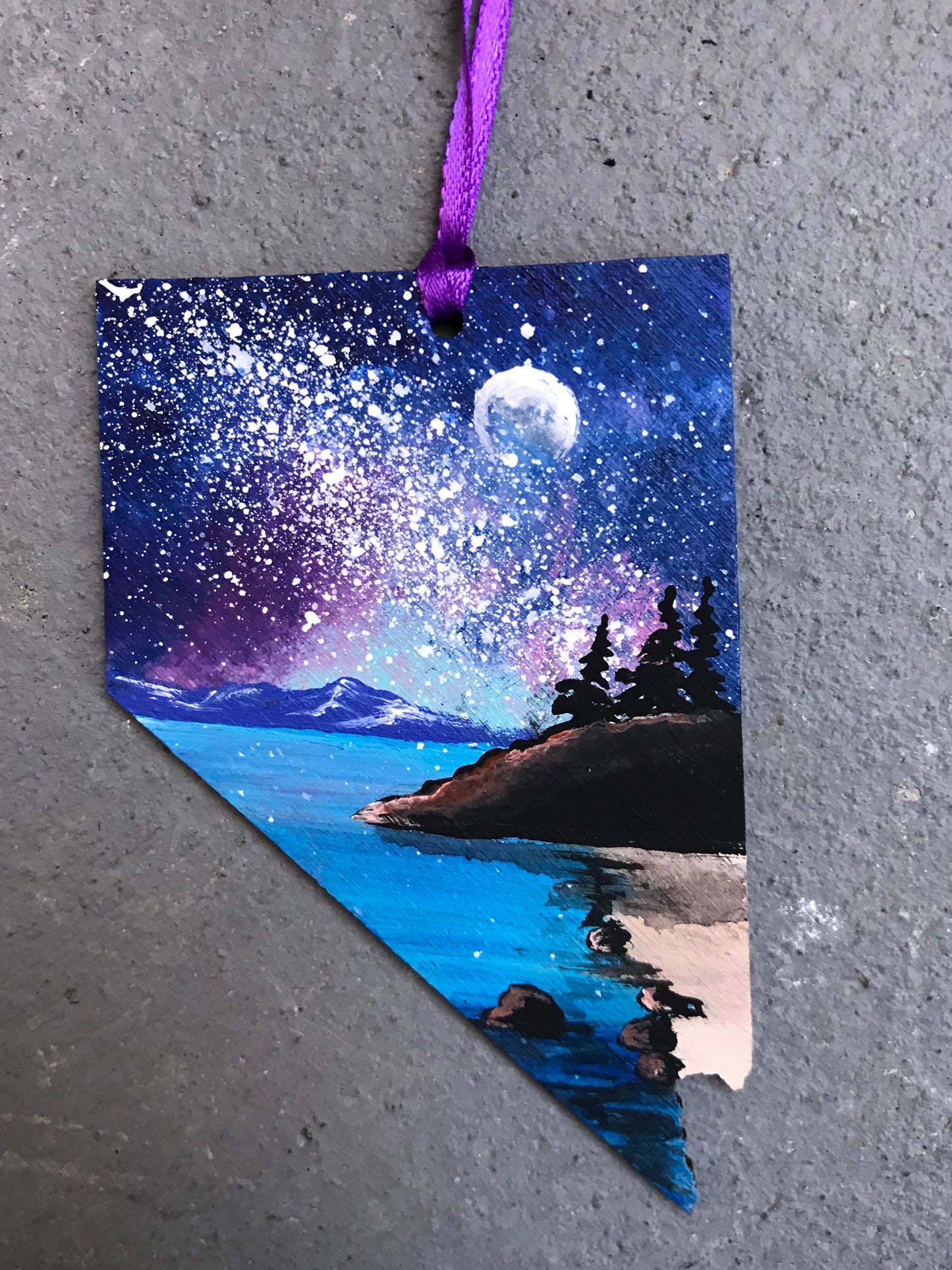 Nevada sand harbor ornament