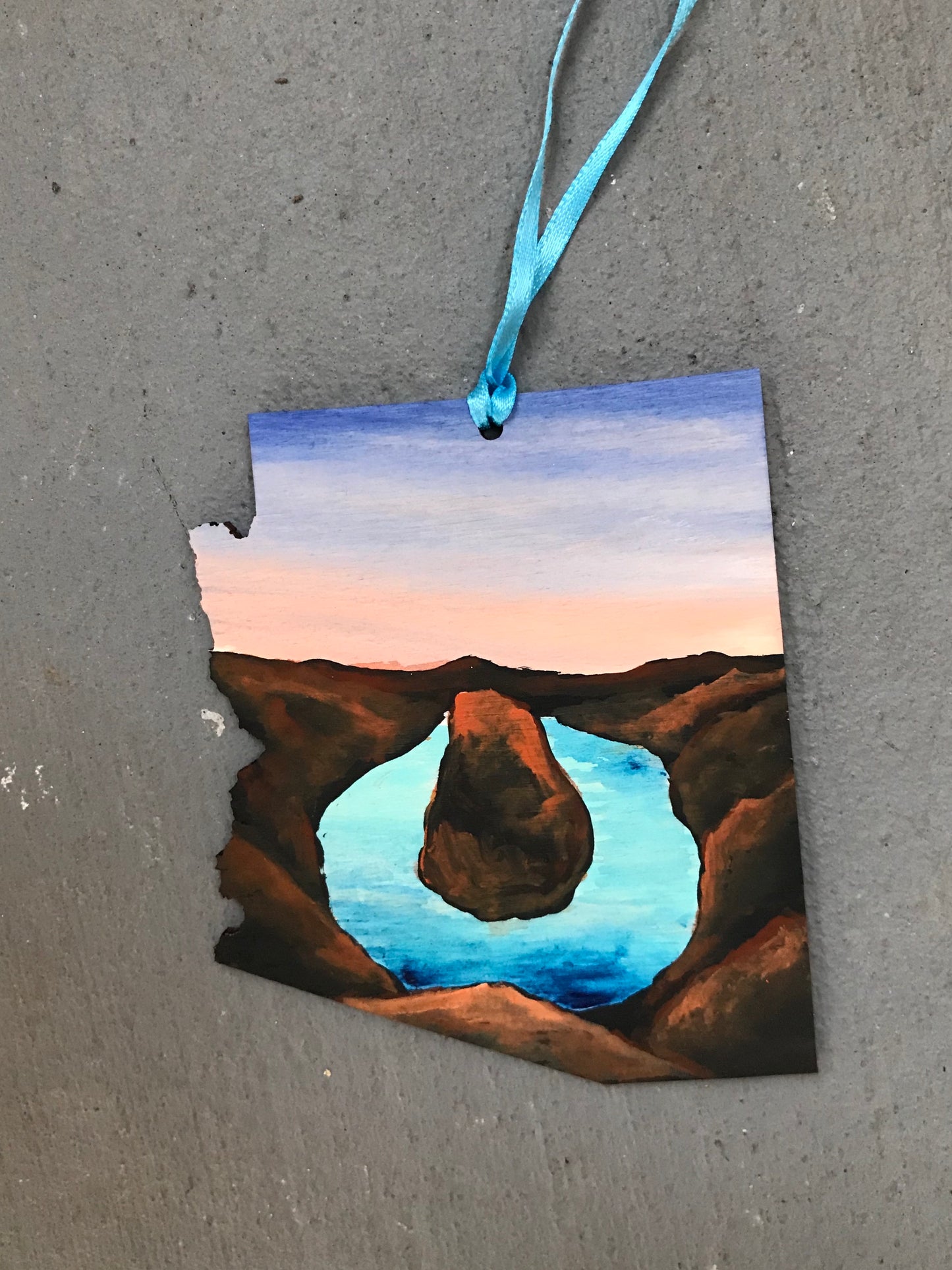 Arizona horseshoe bend ornament