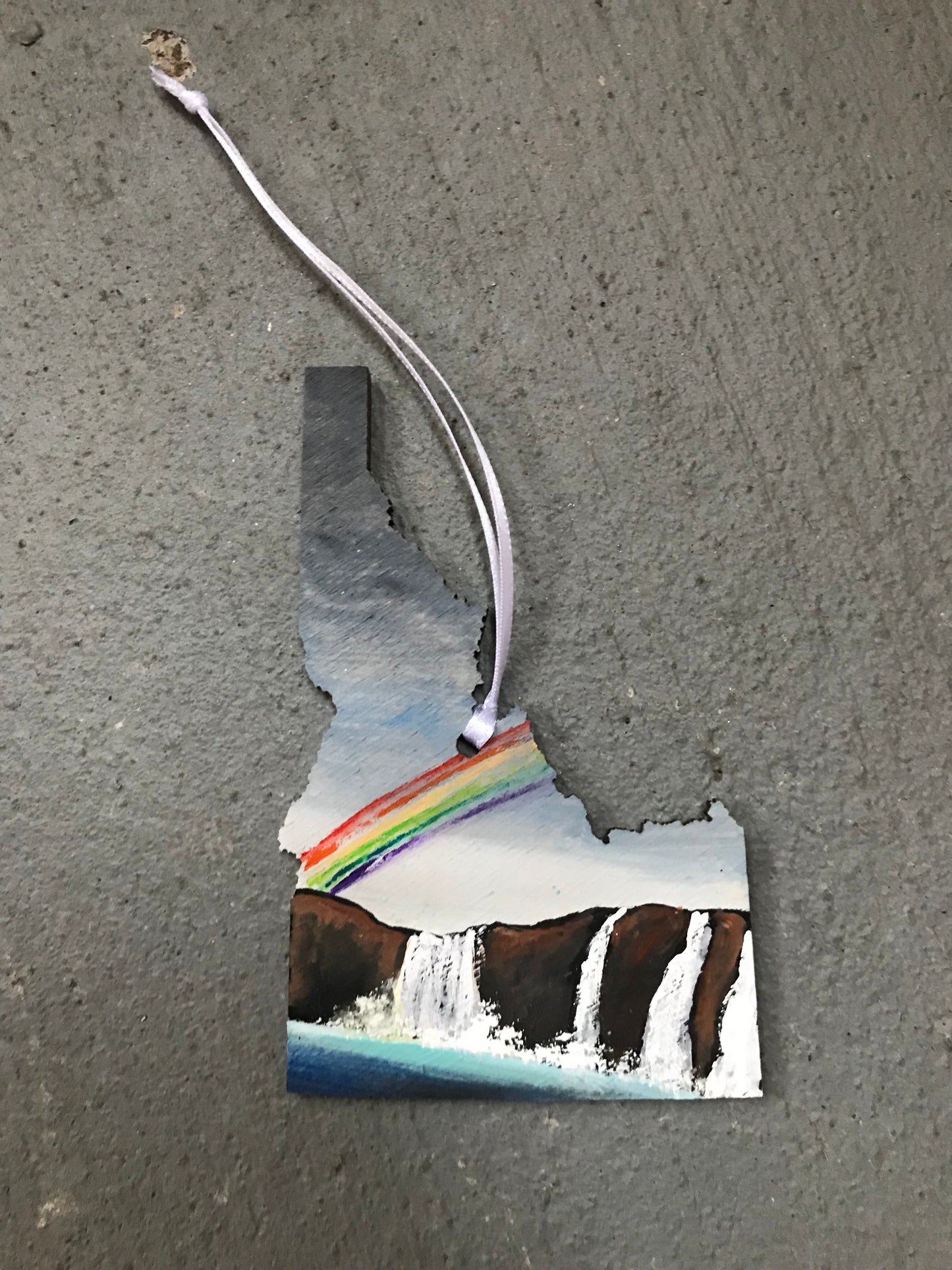 Idaho ornament shoeshone falls