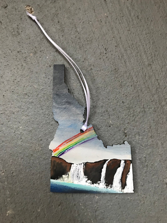 Idaho ornament shoeshone falls