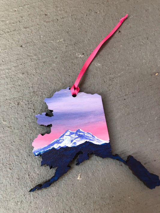 Alaska Denali ornament