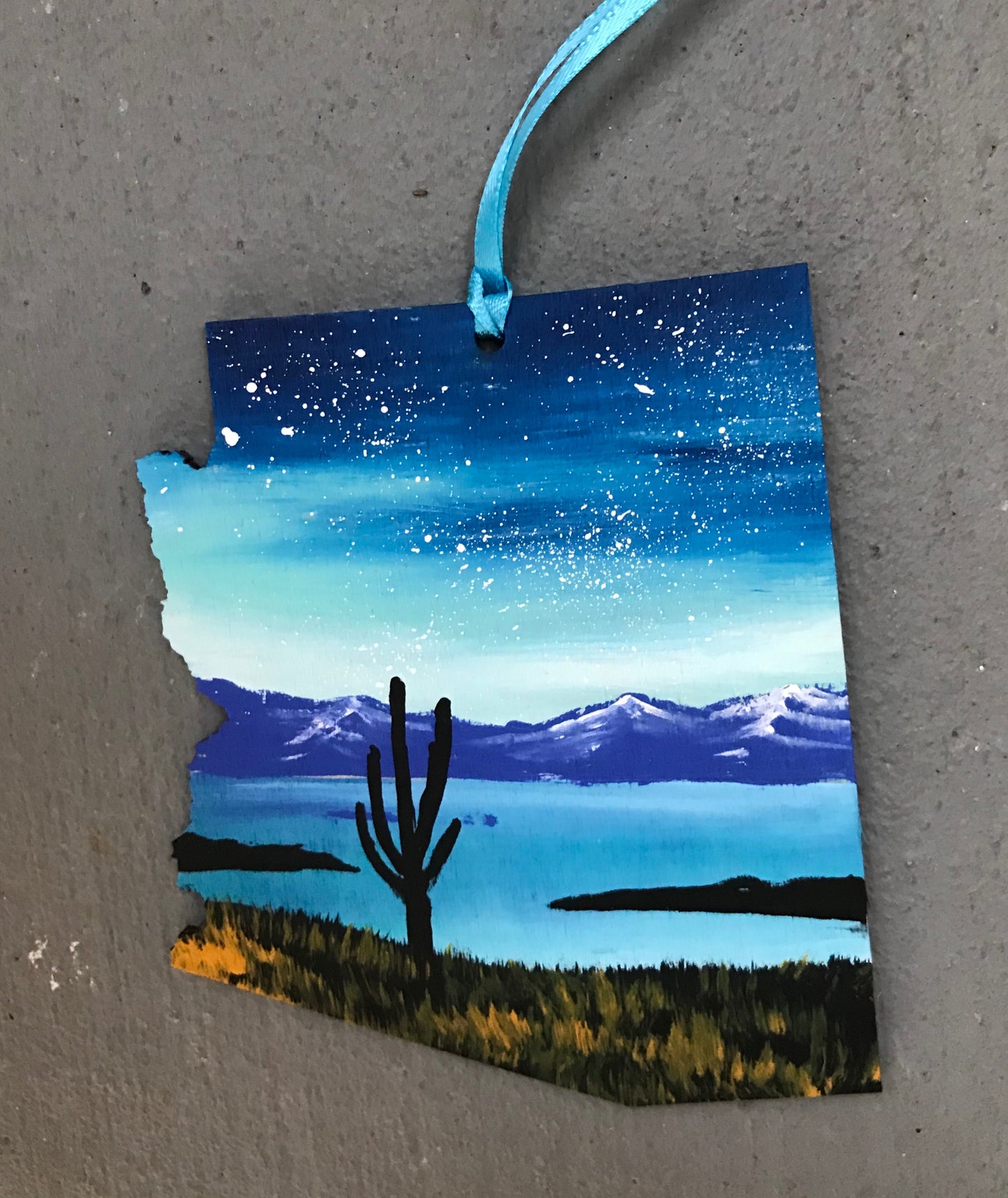 Arizona lake pleasant ornament