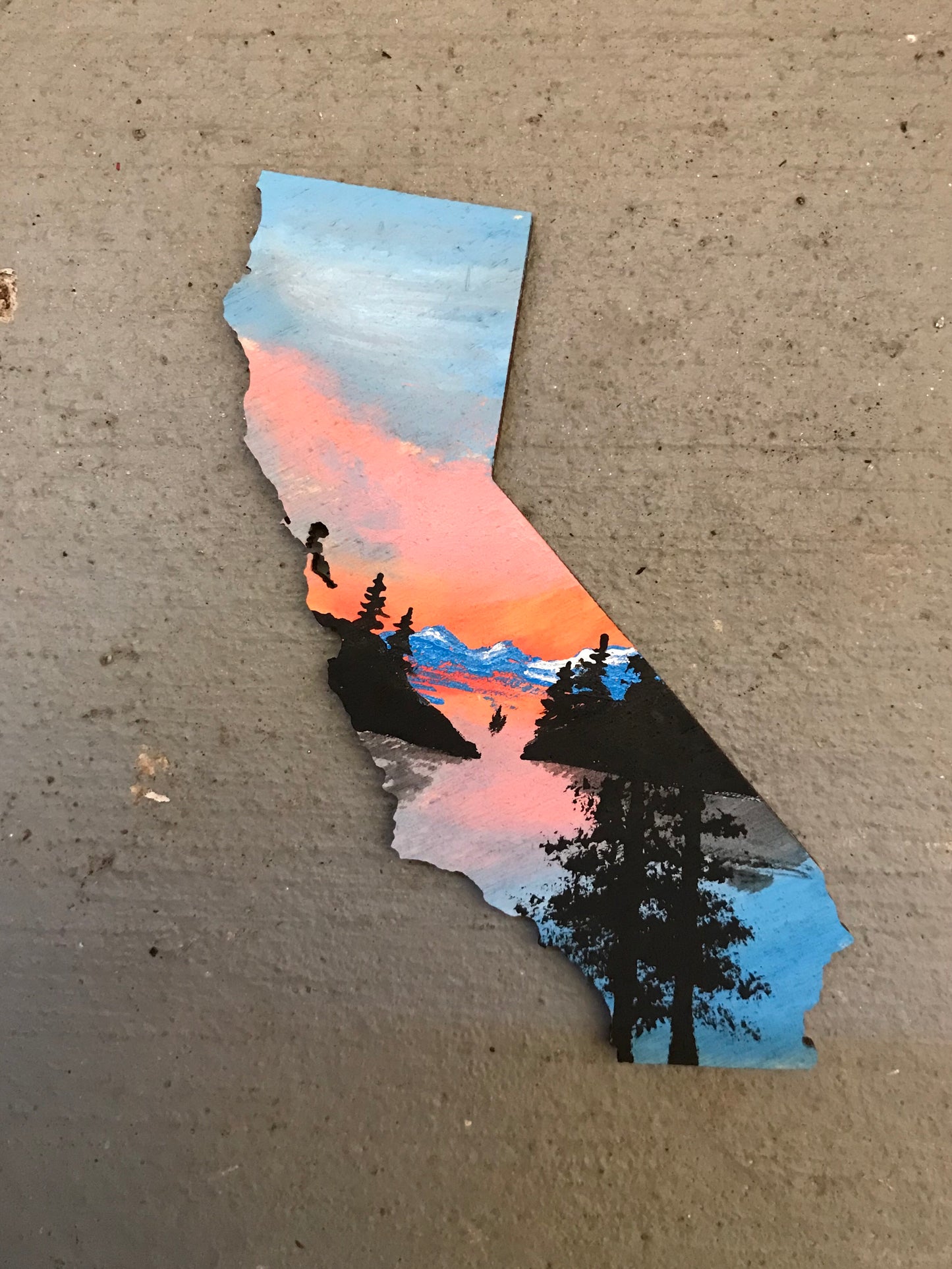 California Lake Tahoe ornament