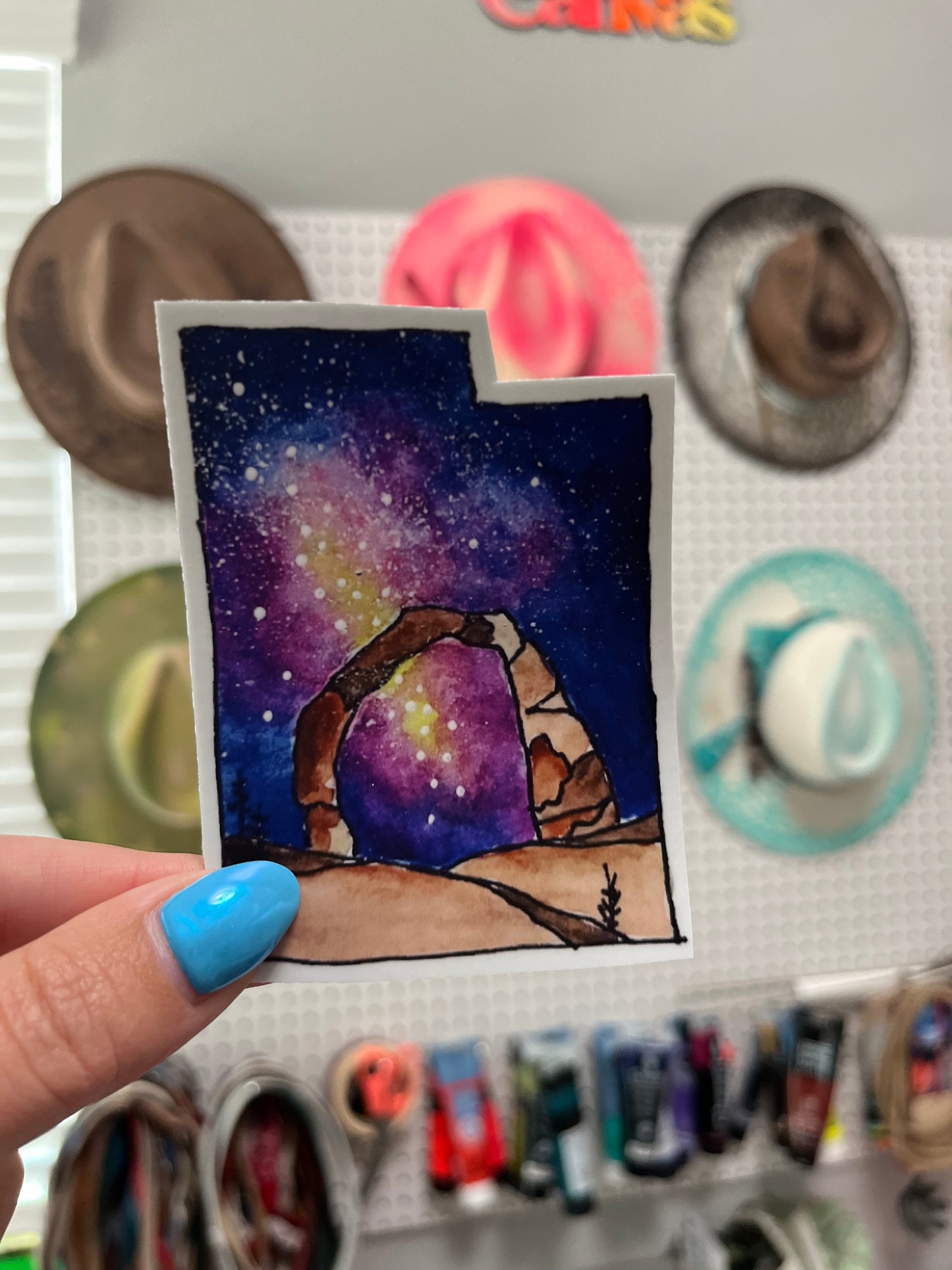 Utah delicate arch vinyl sticker