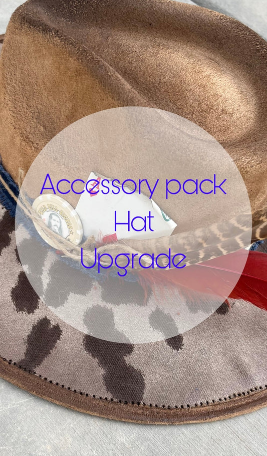 Accessory pack hat upgrade