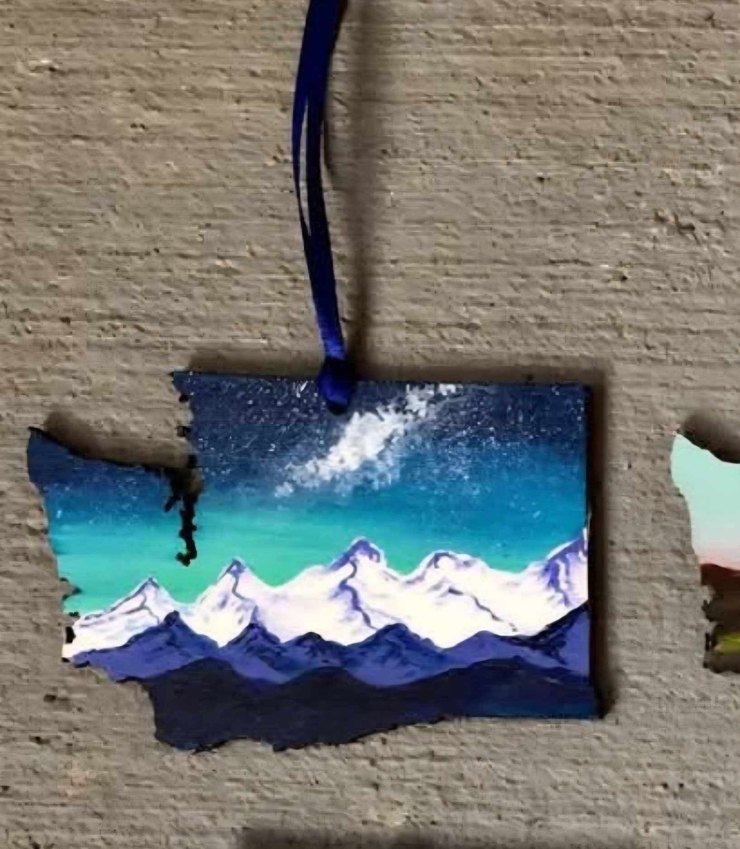 Washington mountain north cascades ornament