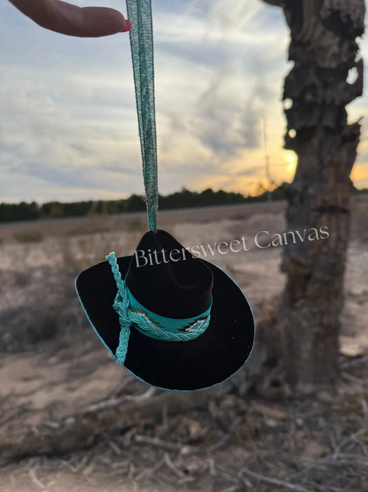 CUSTOM hat rearview mirror charm