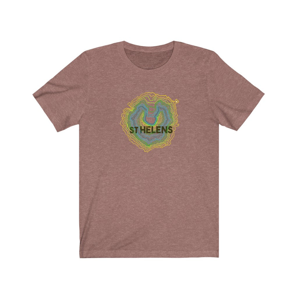 Mt St. Helens Unisex Jersey Short Sleeve Tee shirt