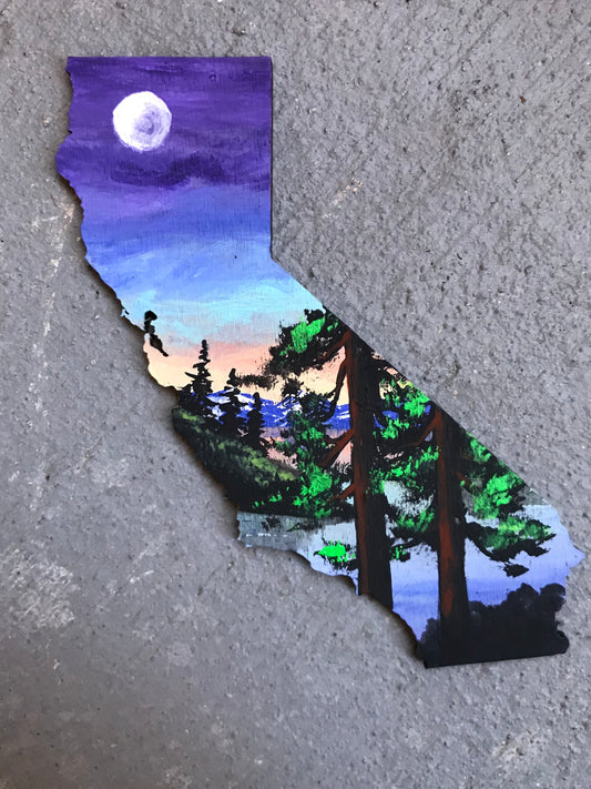 California Lake Tahoe ornament