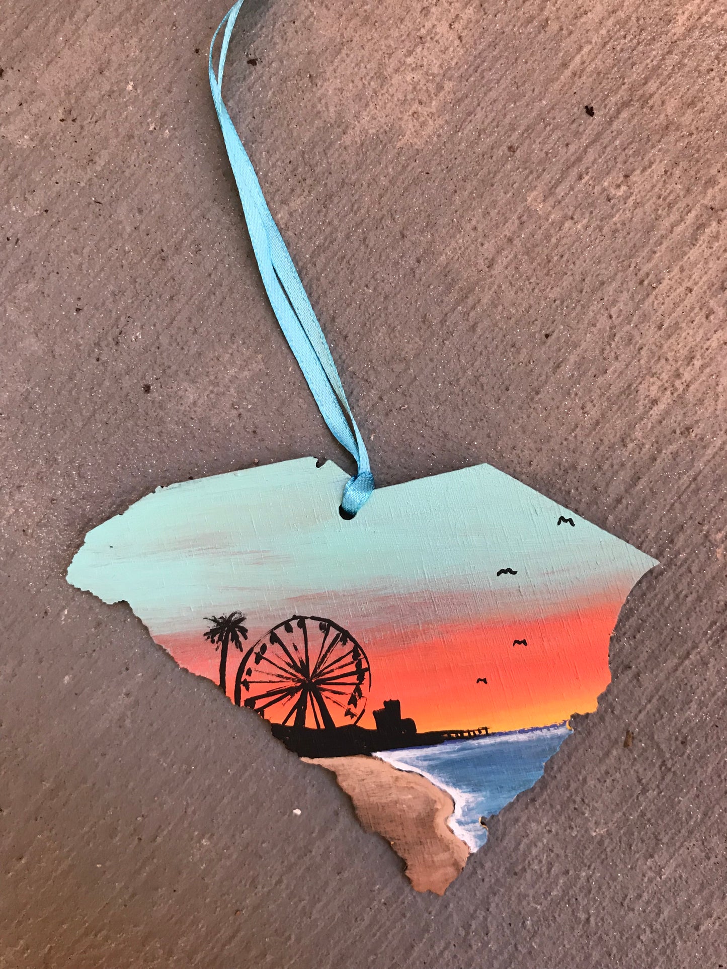 South caronlina myrtle beach ornament