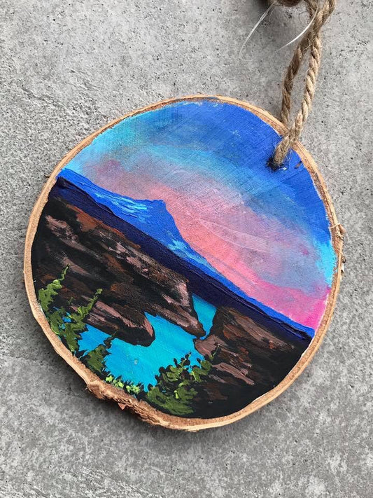 South sister painted ornament
