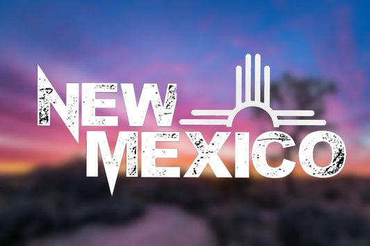 New Mexico zia sun vinyl transfer decal