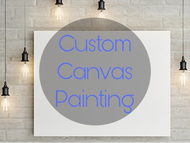 16x20 custom canvas painting