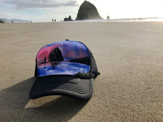 Haystack rock hat custom SnapBack