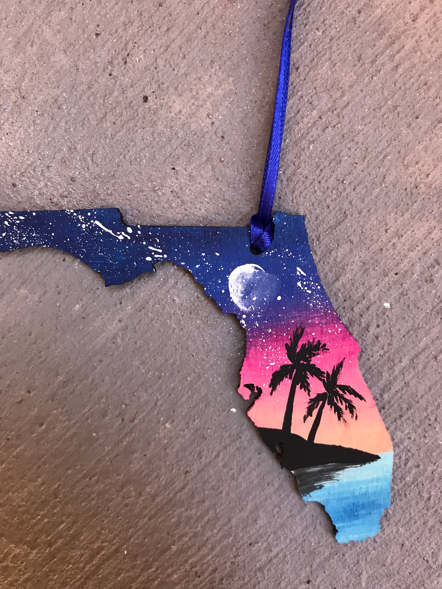 Florida beach ornament
