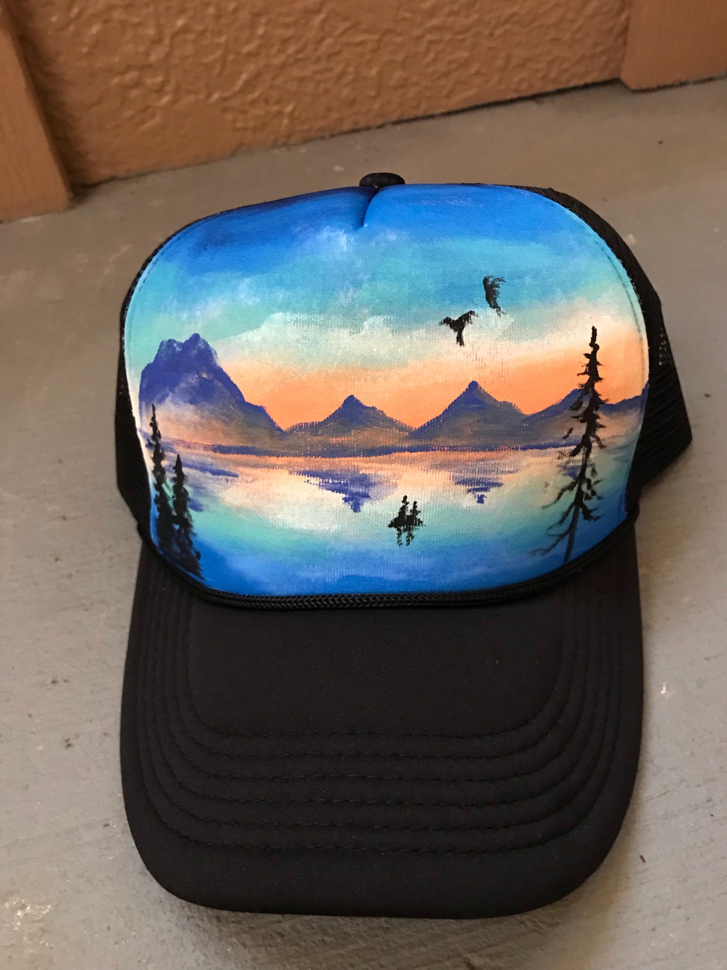 Glacier park custom hat